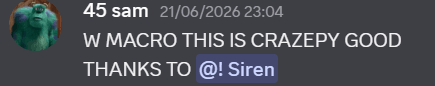 Discord vouch from a RogzX customer